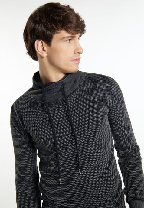 Mo Knitted pullover Men black - Image 5
