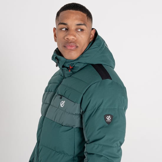 Dare 2B Mens Denote Waterproof Ski Jacket (Forest Green/Fern)