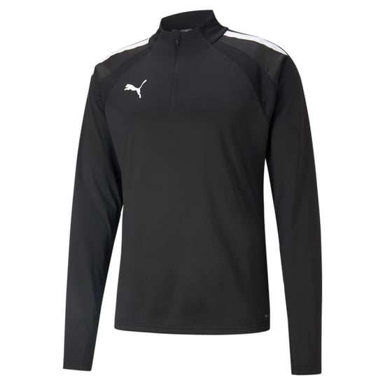 PUMA Mens teamLIGA Quarter-Zip Football Top - Image 4
