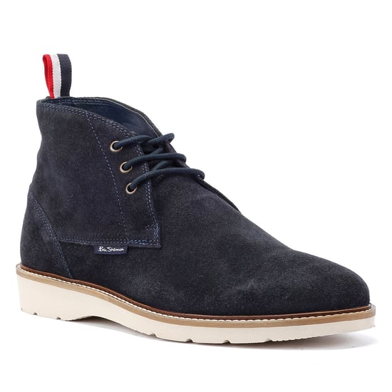 Ben Sherman Hampton Suede Men's Navy Boots - Image 2
