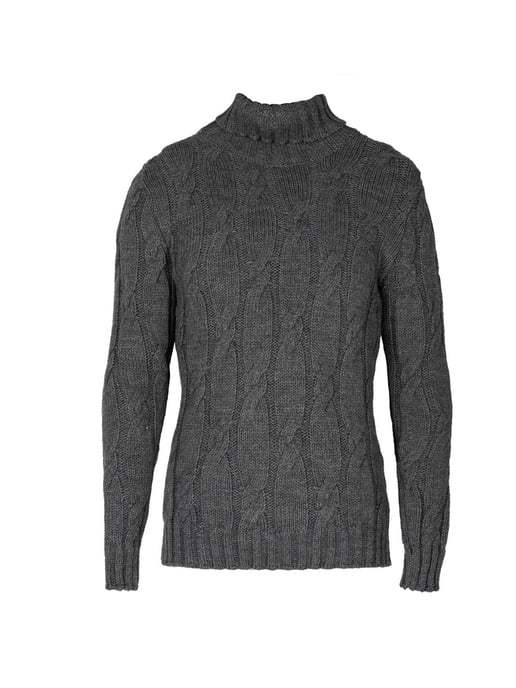Xagon Man Pullover Turtleneck Men's Grey - Image 1