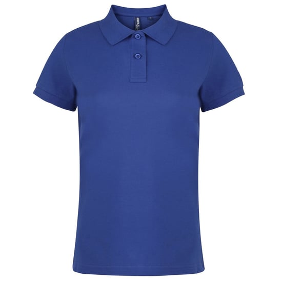 Asquith & Fox Womens/Ladies Plain Short Sleeve Polo Shirt (Royal) - Image 1