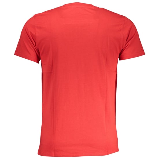 Cavalli Class Paint Splatter Logo Red T-Shirt