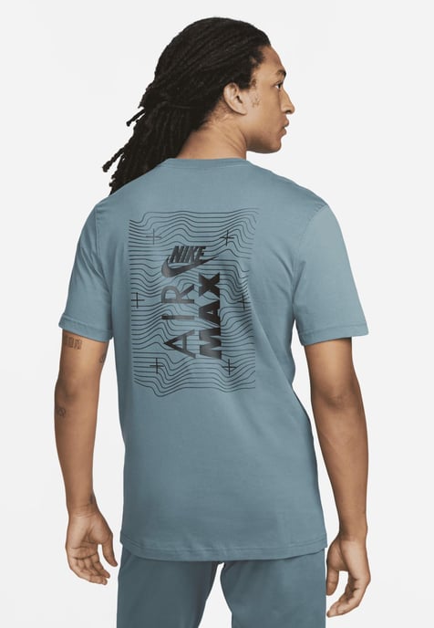 Camiseta Nike Sportswear Air Max para hombre en azul tormenta - Image 2