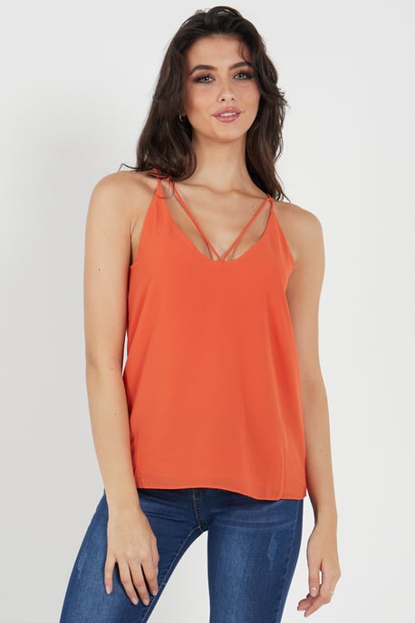 Top camisola liso con tiras - Image 5