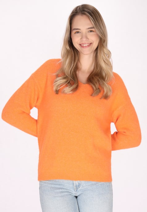 Mymo sweater women orange - Image 3