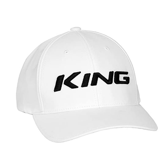 Cobra King Pro Graphic Logo Flex Fit White Mens Golf Cap 909242 02