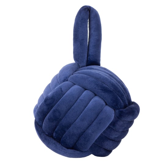 furn. Tope de puerta de terciopelo entrelazado Knot - Image 1