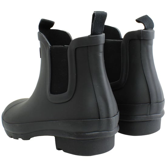 Botas de agua negras Chelsea para niños grandes de Hunter - Image 2