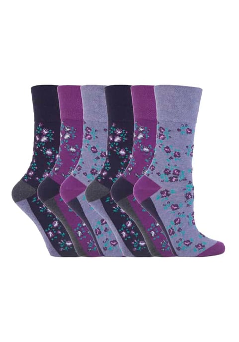 Gentle Grip - 6 Pares Calcetines No Elásticos Gentle Grip - GG57 - Image 1
