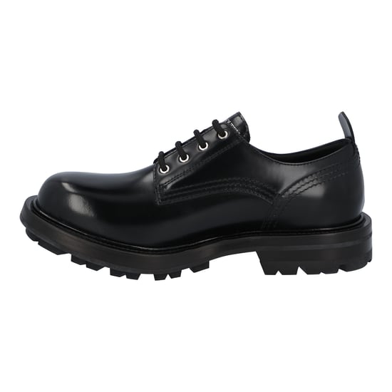 Alexander McQueen Ridged Sole Lace-Up 'Black' - Image 2
