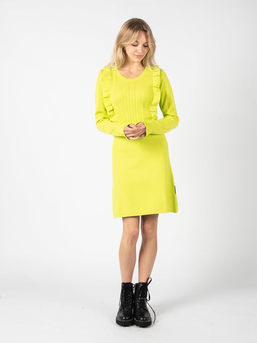 Silvian Heach Vestido Komane de mujer verde - Image 5