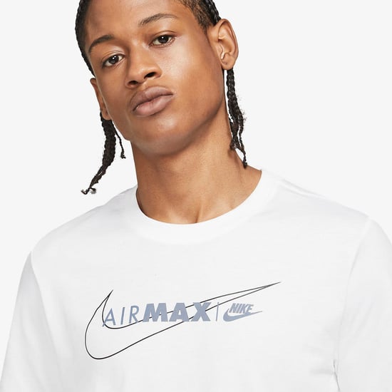 Nike Sportswear Men's Air Max Short Sleeve T Shirt, White