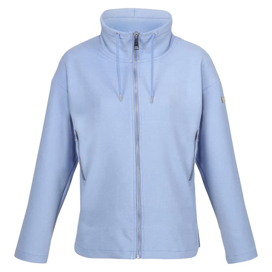 Regatta Womens/Ladies Ashlynn Knitted Fleece Jacket (Hydrangea Blue) - Image 1