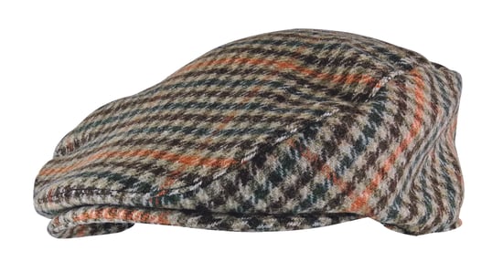 Gorra Tradicional de Tweed a Cuadros - GL228 Rojo / Verde - Image 1