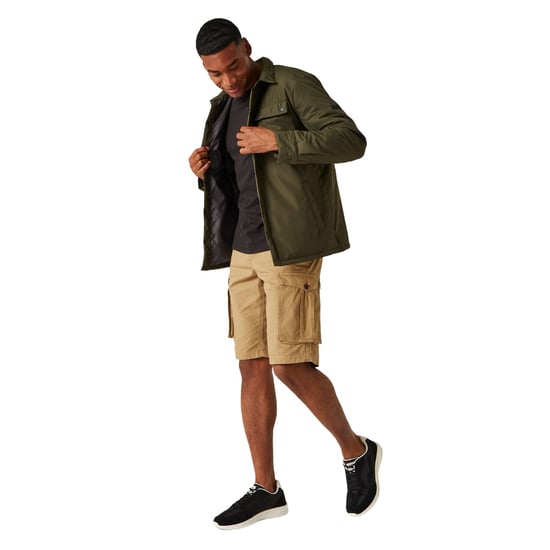 Regatta Mens Vinca Shacket Jacket (Dark Khaki)