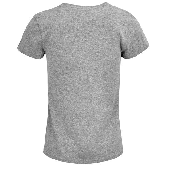SOLS Womens/Ladies Crusader Marl Organic T-Shirt (Grey) - Image 2
