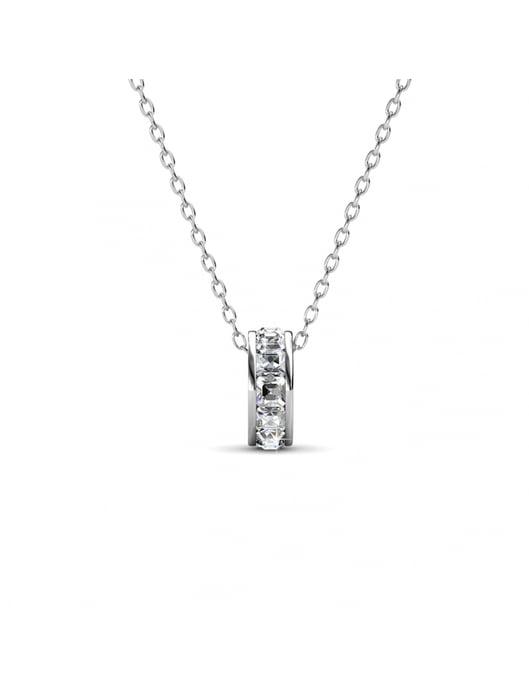 Conjuntos de aros cuadrados - Plata y cristal - Image 6