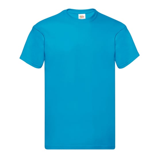 Fruit of the Loom Mens Original T-Shirt (Azure Blue) - Image 1