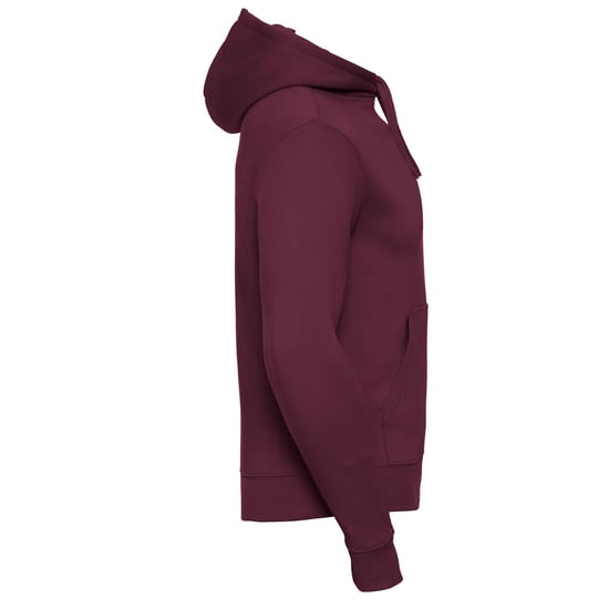 Russell Mens Authentic Hoodie (Burgundy) - Image 3