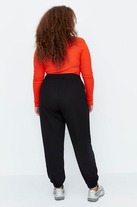 Trendyol Women's High Waist Looser Joggers Plus Size Sweatpants - Image 5