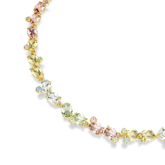 Swarovski 'Gema' Women's Gold Plated Metal Necklace - Gold 5714836 - Image 4