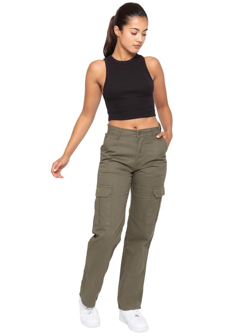 Enzo | Womens Cargo Jeans - Image 5