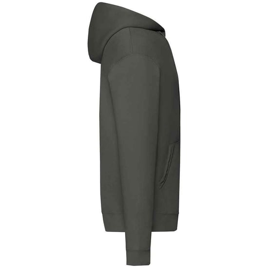 Fruit of the Loom Mens Hooded Sweatshirt (Light Graphite) - Image 3
