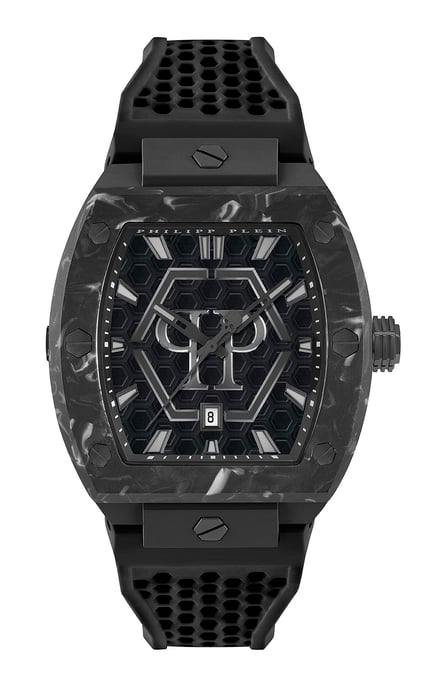 Philipp Plein The Hexagon Phantom Men's Black Watch PWPUA0624 - Image 1