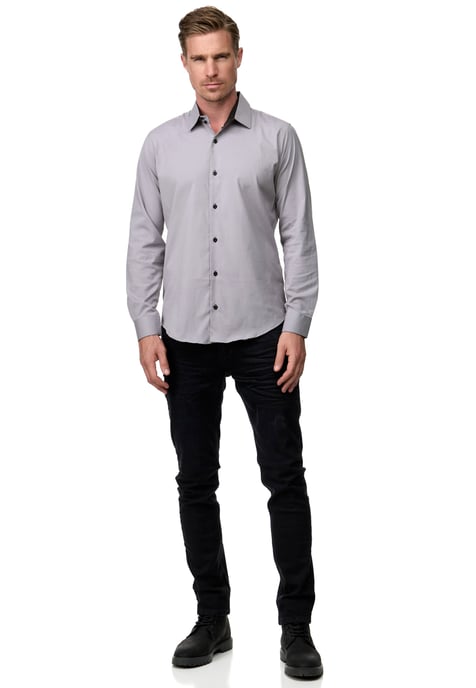 Rusty Neal Overhemd Slim Fit Gris - Image 6