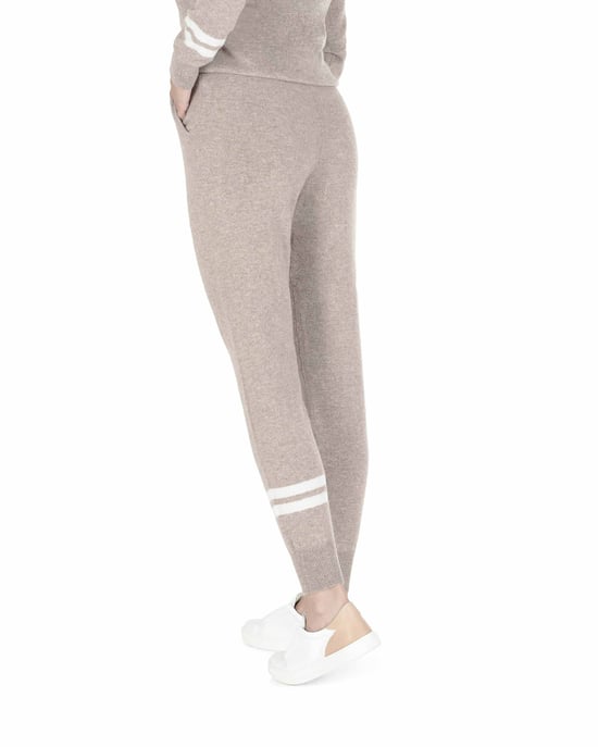 Pantalon De Survetement En Cachemire Crown Of Edinburgh Morningside Camel D - Image 4