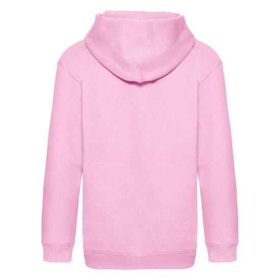 Fruit of the Loom Childrens/Kids Premium Hooded Sweatshirt (Light Pink) - Image 2