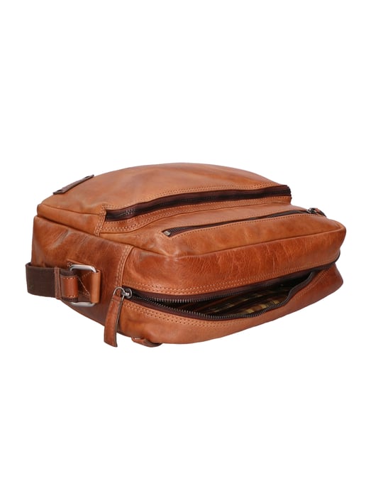 Santini bolsa de hombro unisexo TAN - Image 5