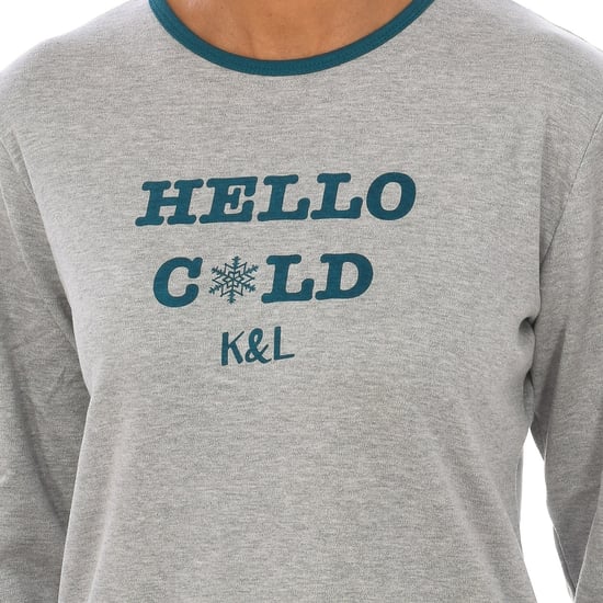 HELLO COLD KL45191 women's winter pajamas