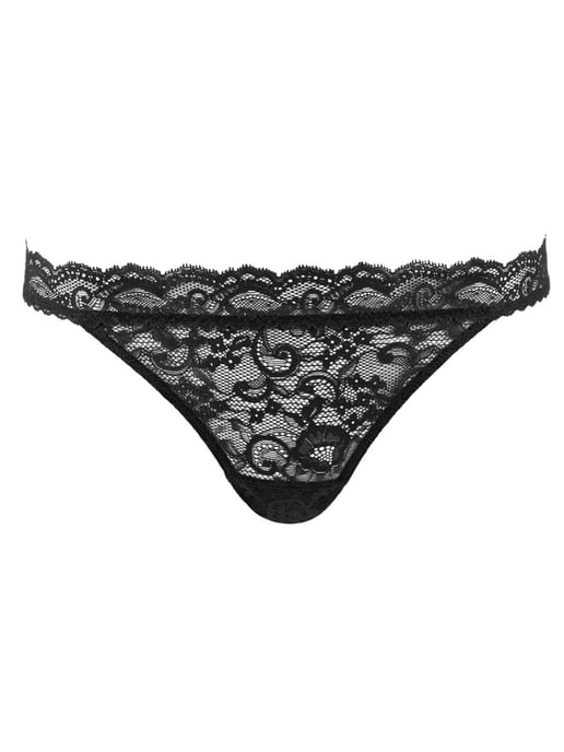 Boîte à Désir Mini Coeur Cheeky Brief Noir