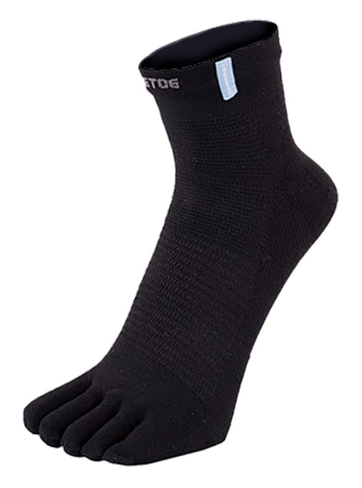 TOETOE - Calcetines de entrenamiento para hombre y mujer - Negro - Image 1