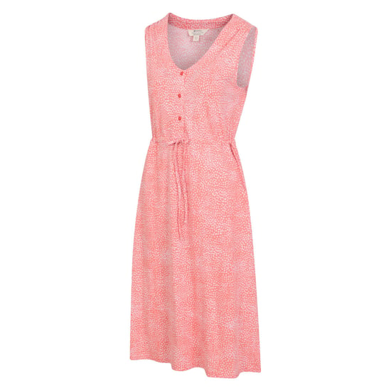 Mountain Warehouse Womens/Ladies Bahamas Floral Sleeveless Dress (Coral) - Image 3