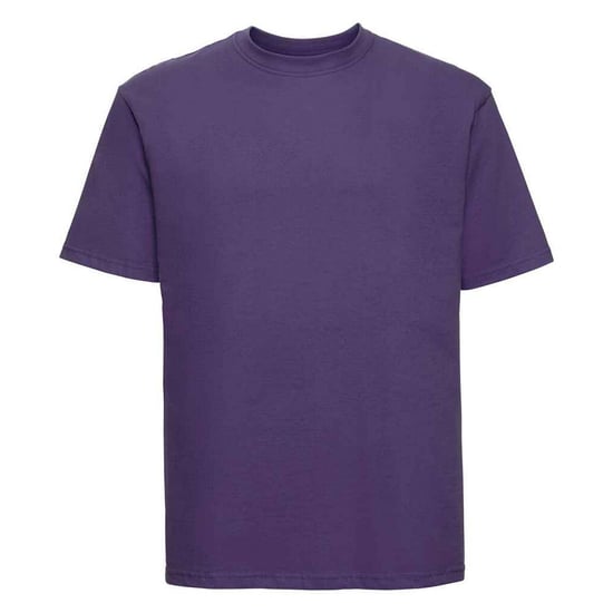 Russell Mens Ringspun Cotton Classic T-Shirt (Purple) - Image 1