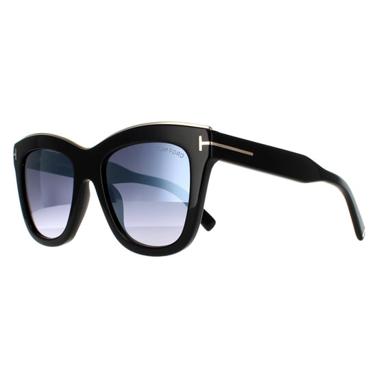 Tom Ford Cuadrado Mujeres Negro Gris Degradado - Image 2