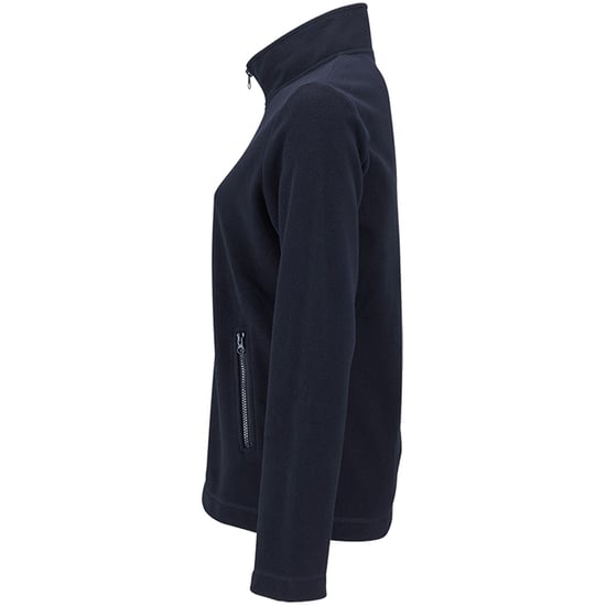 SOLS Womens/Ladies Norman Fleece Jacket (Navy) - Image 3