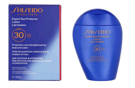 Shiseido Protector Solar Experto Loción para Cara y Cuerpo SPF30 150 ml - Image 1