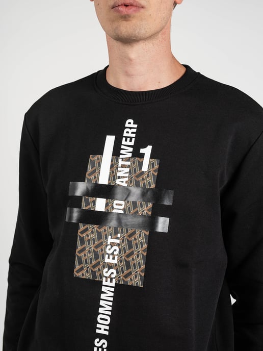Les Hommes Sweatshirt Men's Black