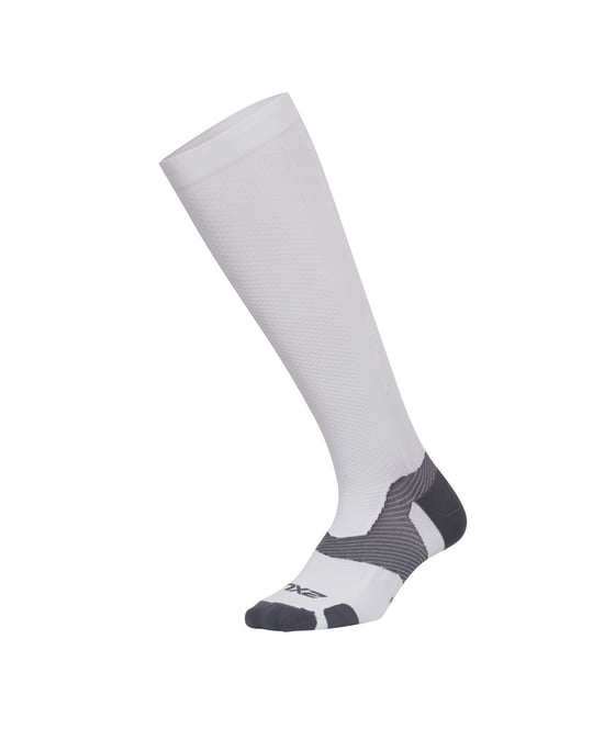 Vectr L.Cush Full Length Socks White/Grey
