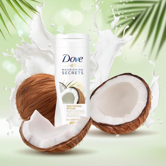 Dove Nourishing Secrets Body Lotion with Coconut Oil & Almond Milk, 3x250ml - Image 5