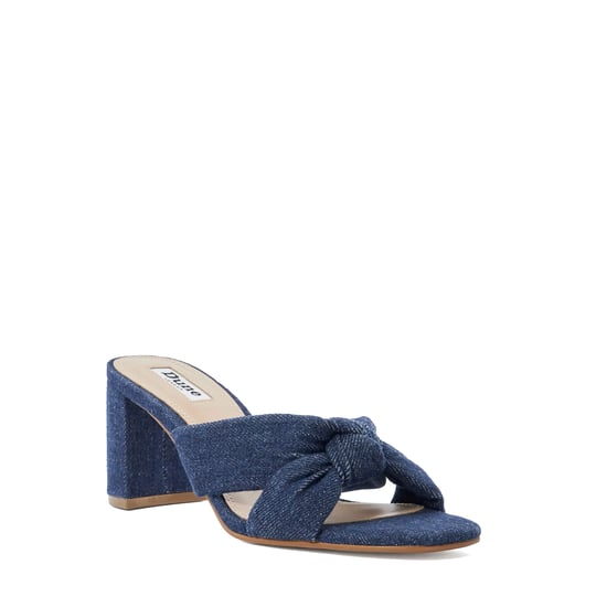 Dune Ladies Madden - Knot-Strap Block-Heel Sandals