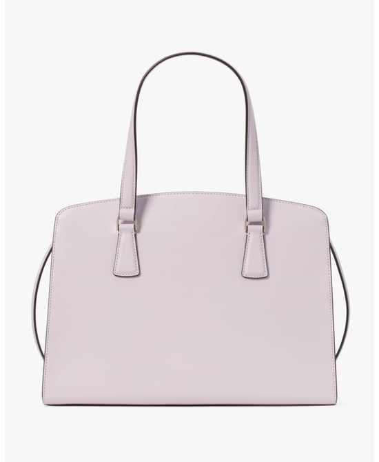 Perry Saffiano Leather Medium Triple Compartment Satchel