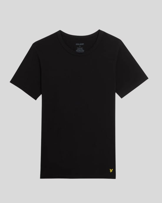 Lyle & Scott Basic 3 Pack T-Shirt Black - Image 1