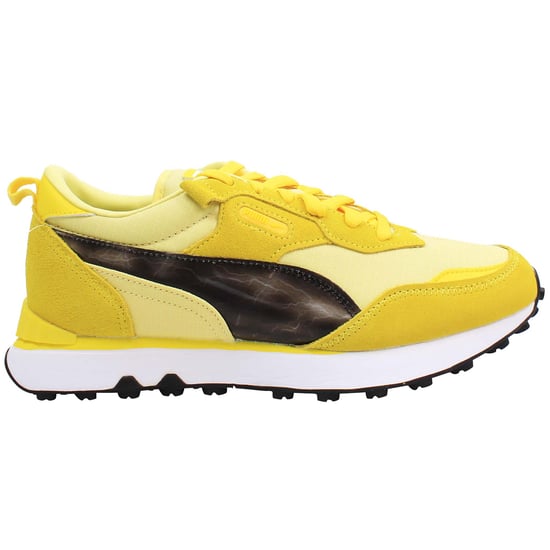 Puma Rider FV Pikachu Kids Yellow Trainers - Image 2