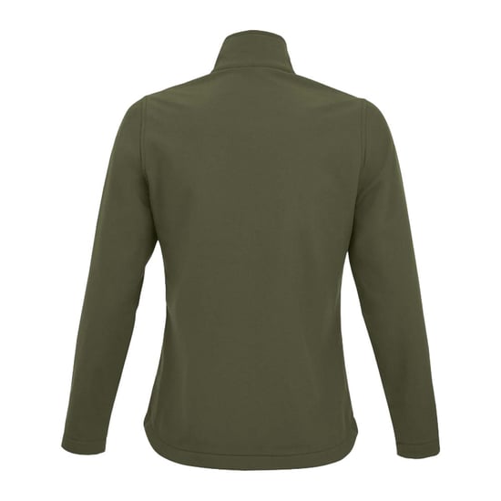SOLS Womens/Ladies Race Soft Shell Jacket (Army) - Image 2