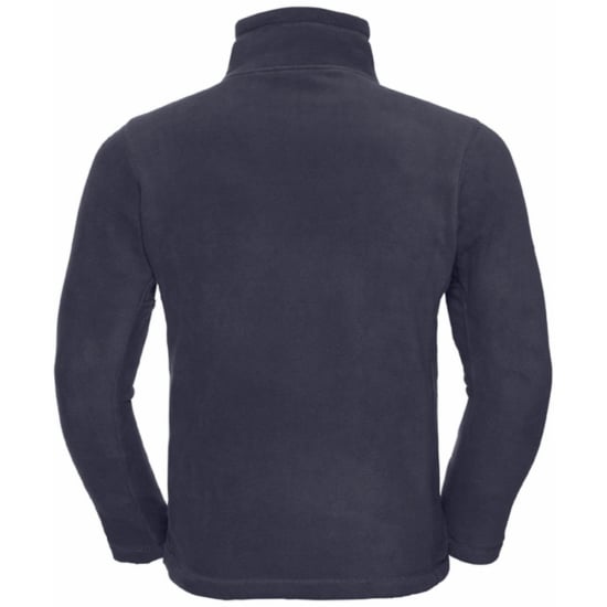 Russell Mens 1/4 Zip Outdoor Fleece Top (French Navy) - Image 2